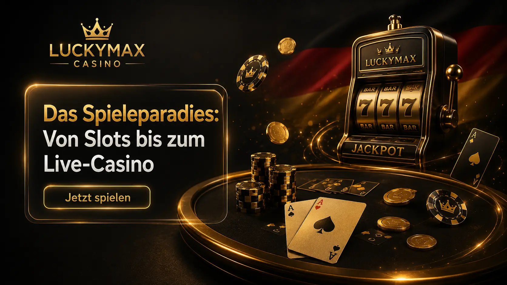 Das Spieleparadies: Von Slots bis zum Live-Casino